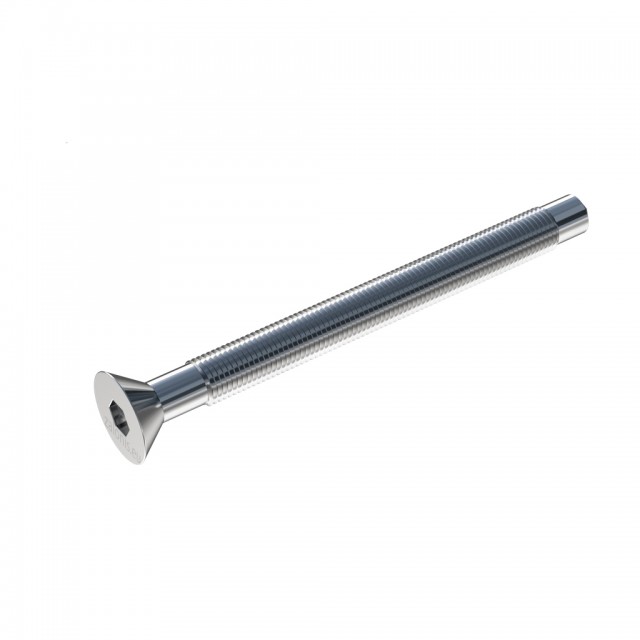 COUNTERSUNK ALLEN  CONNECTION BOLT WITH TIP M6x20 / GALVANIZED